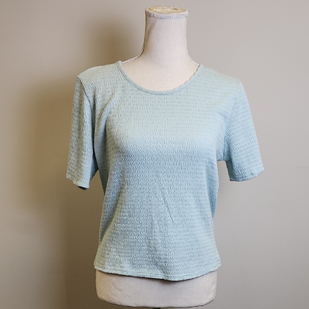 Paper Crane Medium Light Blue Women's Top